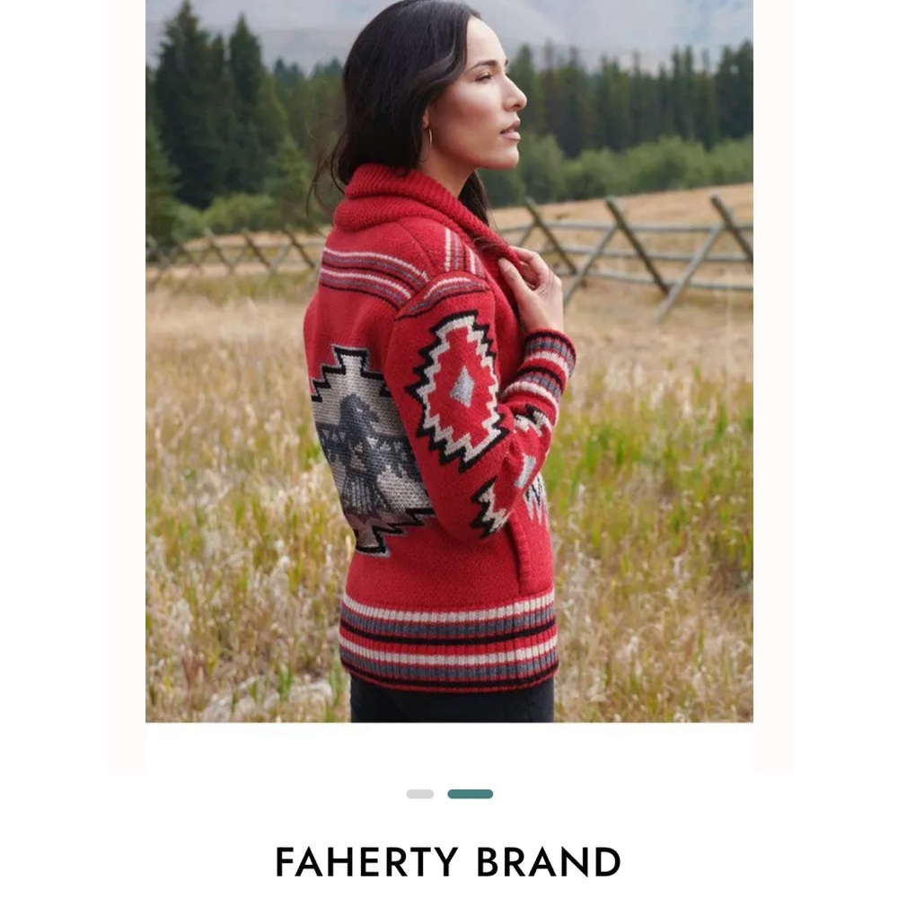 FAHERTY Steven Paul Judd cardigan jacket